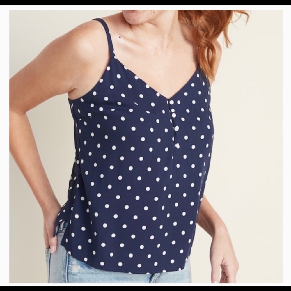 Old Navy Polka Dot Women’s Cami Top/Sz:L/NWT